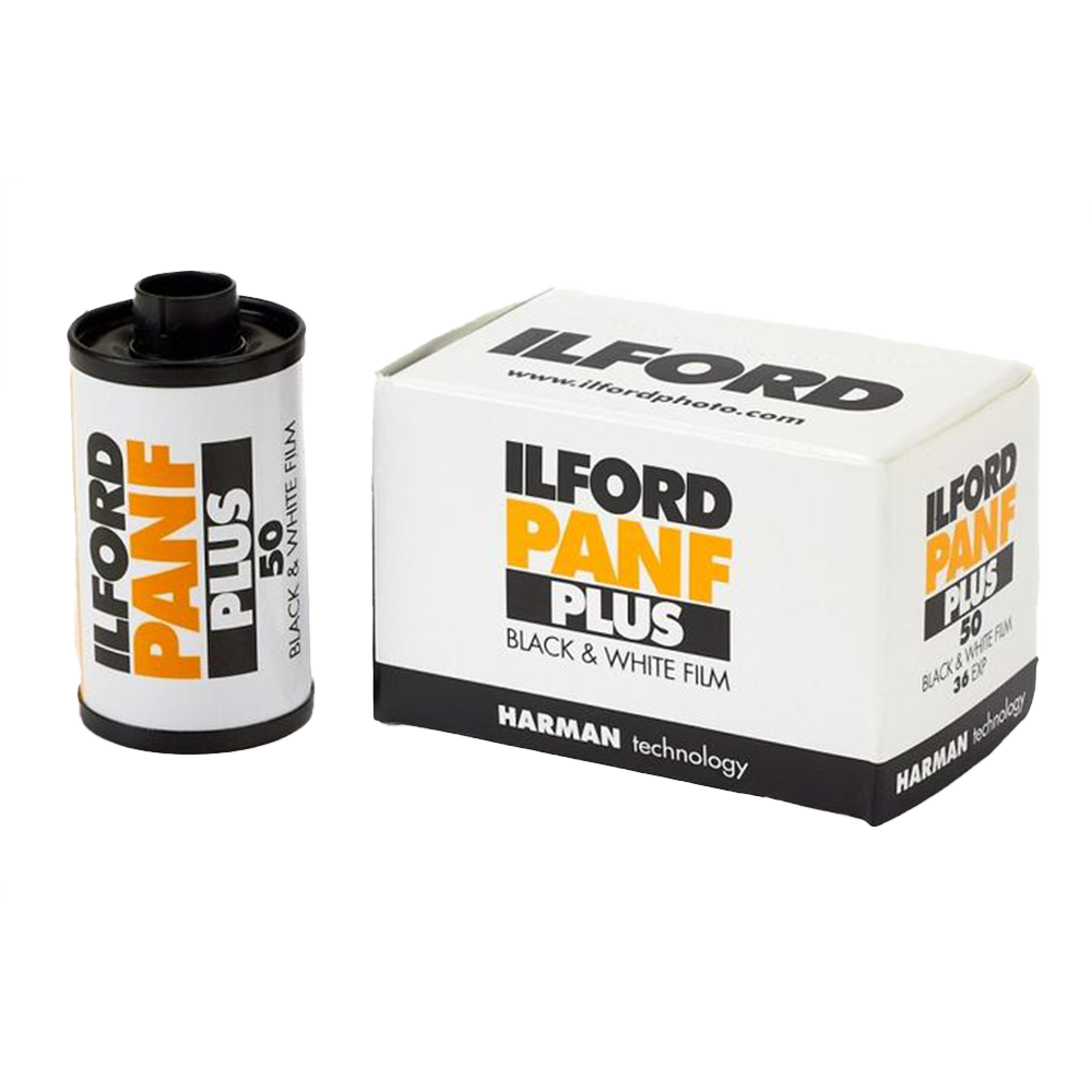 Ilford Pan F+, 35mm, 36 Exp., Black & White Film